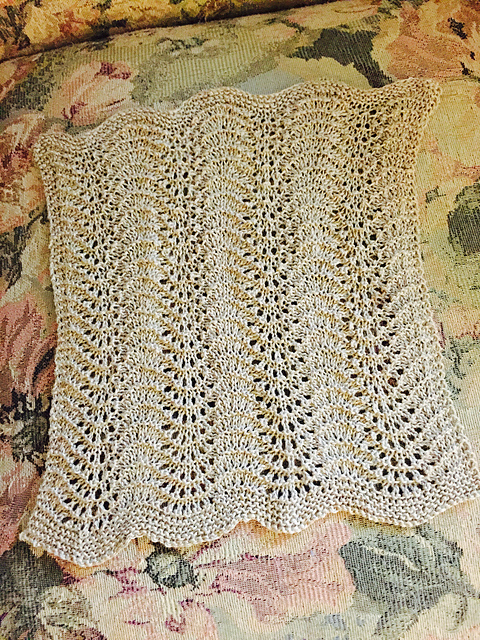 Lacy Linen Washcloths