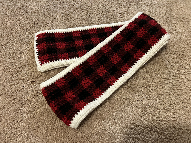 Autumn Plaid Scarf