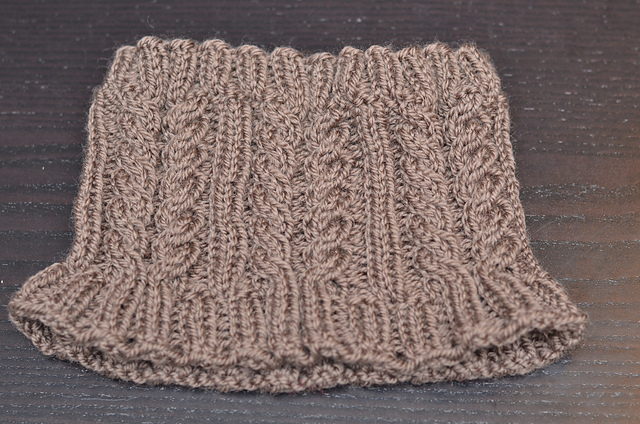 Cabled Vines Cowl