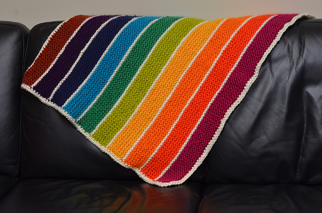 Simple baby blanket