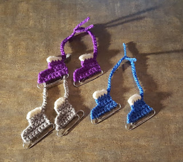 Ice Skate Ornaments