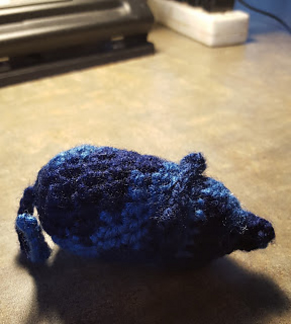 Crochet Mouse Cat Toy