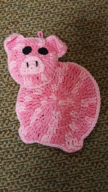 Little Piggy Potholder