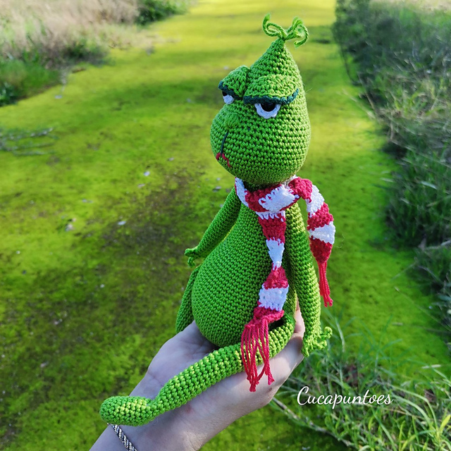 Green ogre amigurumi