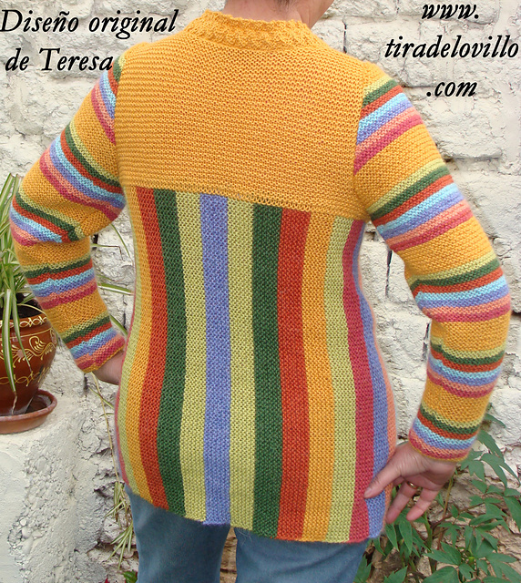 Stripped Spring cardigan