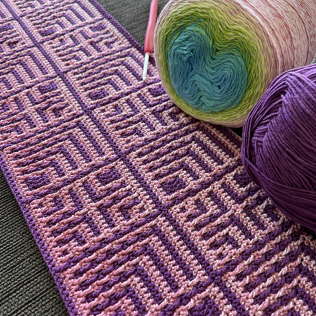 Mosaic Mission blanket