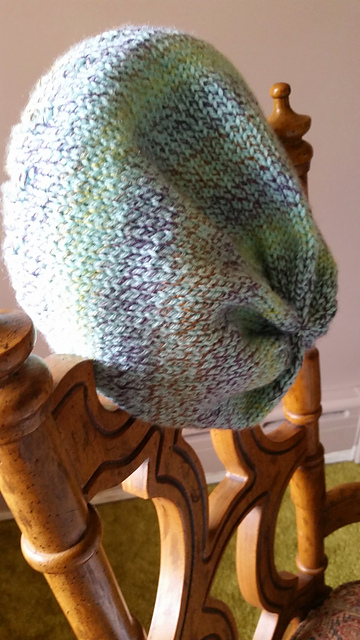 Green Grass Slouchy Beanie