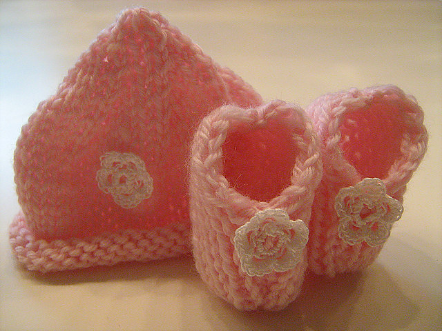 Cuffietta e scarpine ballerina