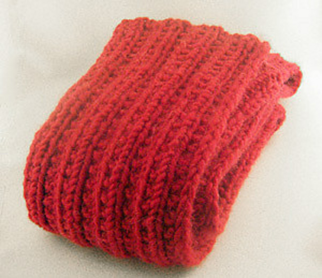 Ravelry: Red Scarf Project Rib of Doom Scarf pattern by Nikol Lohr