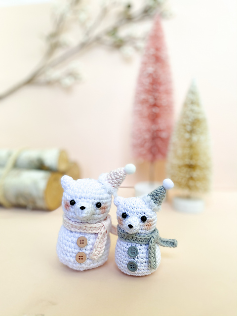 SnowBear Ornament