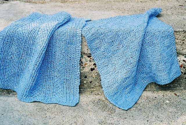 Textured Linen Washcloths