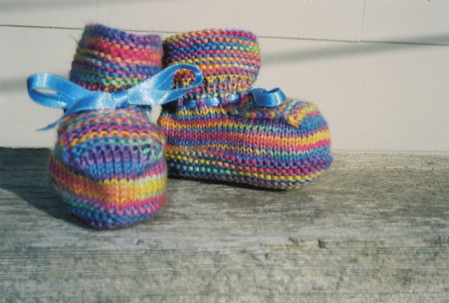Basic Baby Bootie #17