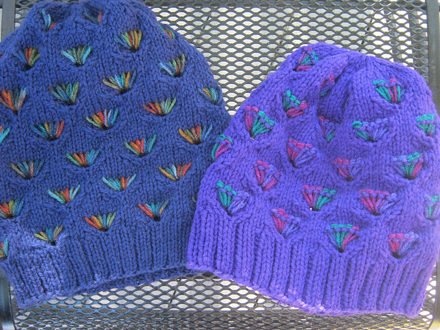 Flirt; a Peacock inspired hat