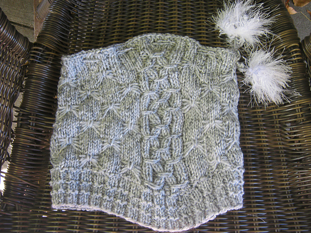 Snowflake Smocking Cap/Cowl