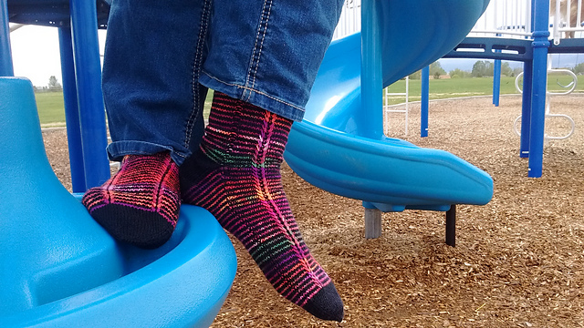 Electric Slide Socks