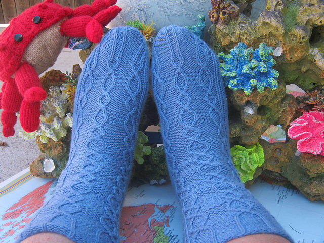 Ocean Gyre Socks