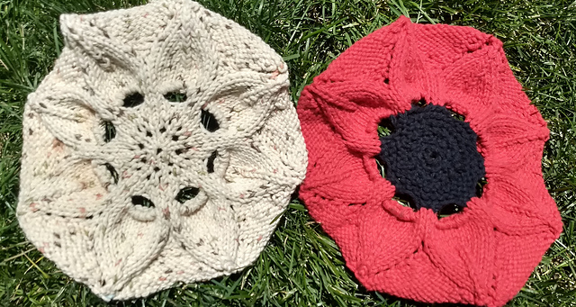 May Flowers washcloth