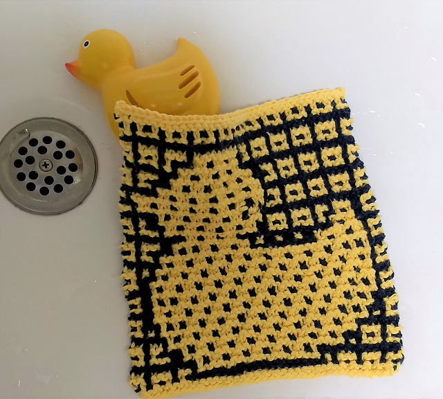 ScRubber Ducky Washcloth