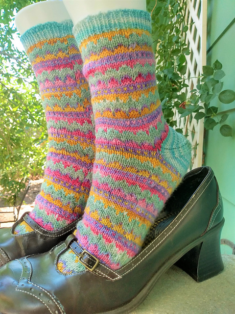 Shaded Socks