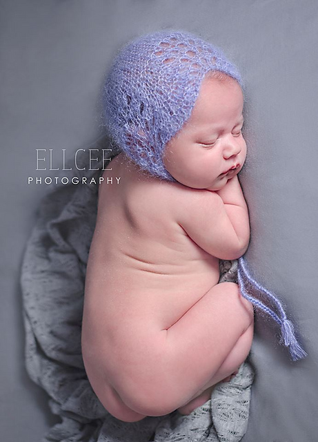 Wavy Mohair Bonnet
