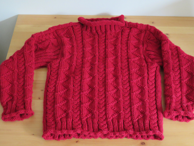 S8936 Child’s Pullover with Textured Pattern