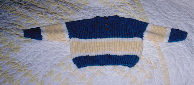 Striped Cardigan and Sweater