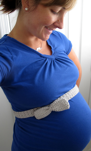 Crochet Bow Belt