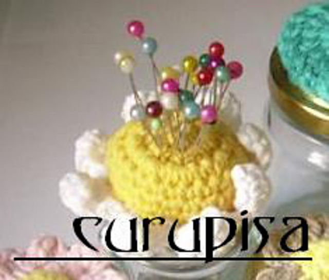Alfiletero Margarita / Daisy pincushion