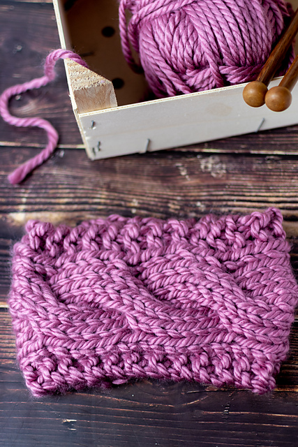 Super Chunky Cable Headband
