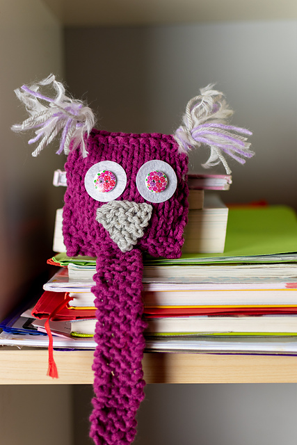 Book owl bookmark