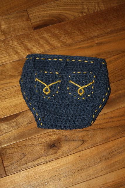 Diaper Cover with Pockets