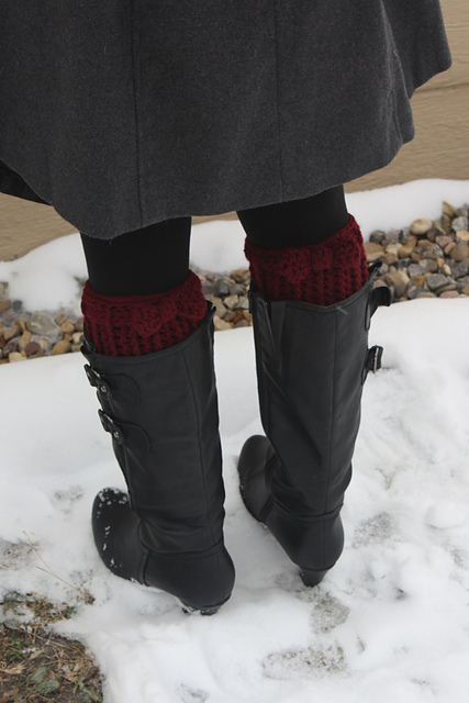 Bow Boot Cuffs