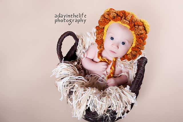 Mighty Little Lion Bonnet