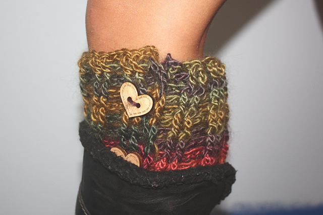 Ribbed Boot Cuff