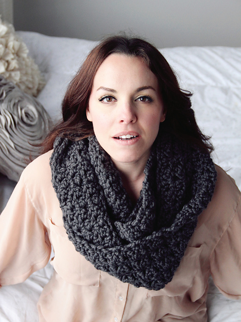 Chunky Cowl Infinity Scarf The Chicago