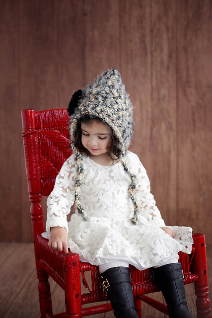 004 The Hollyhock Hood Bonnet