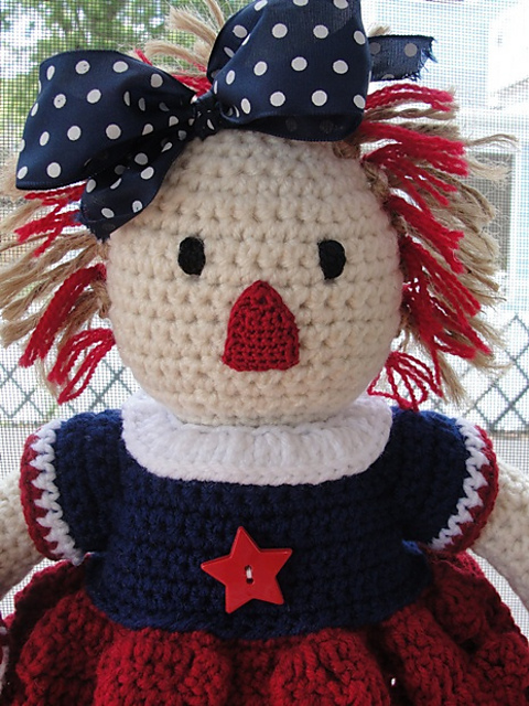 I Love America Doll