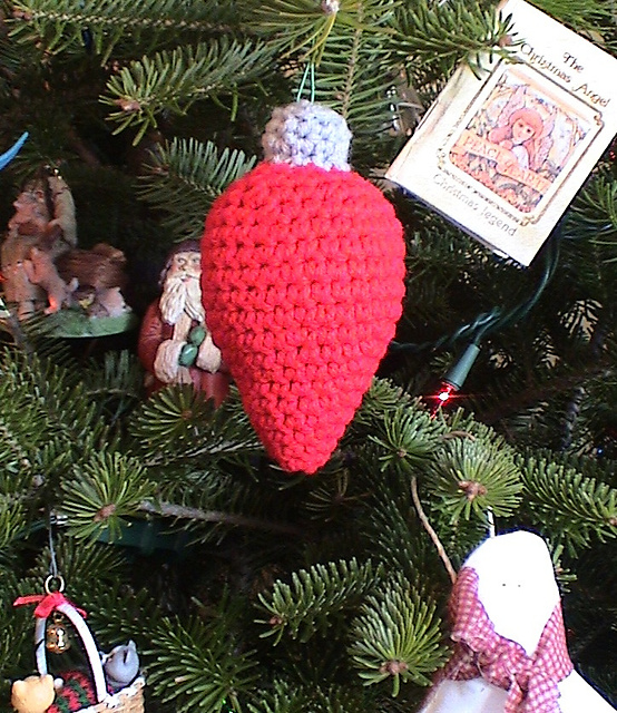 Christmas Light Bulb Ornament
