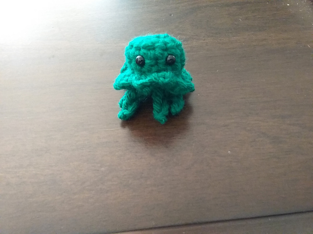 Amigurumi baby jellyfish