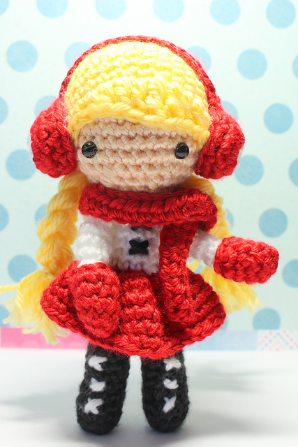 Angelina Amigurumi Girl Doll
