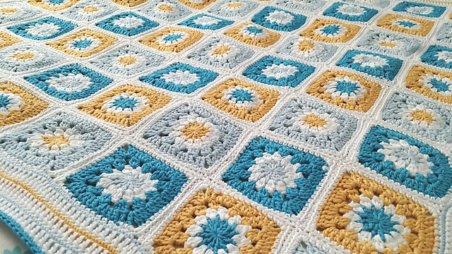 Granny Square Baby Blanket