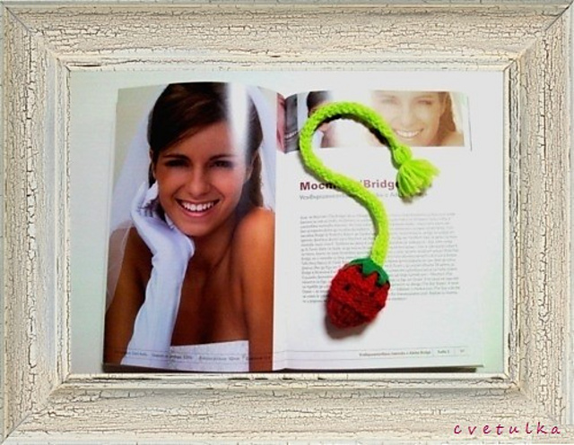 Strawberry Bookmark