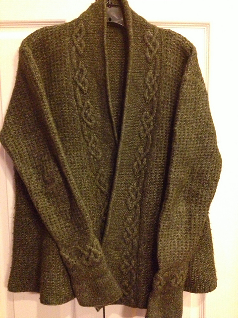 #32 Pretzel Cable Cardi