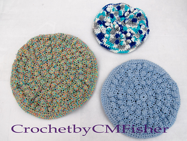 Extra Cushy Circular Hot Pads