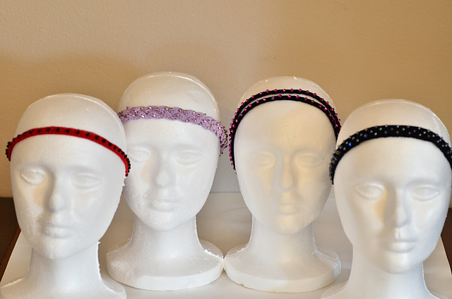 Four Variation Beaded Headband