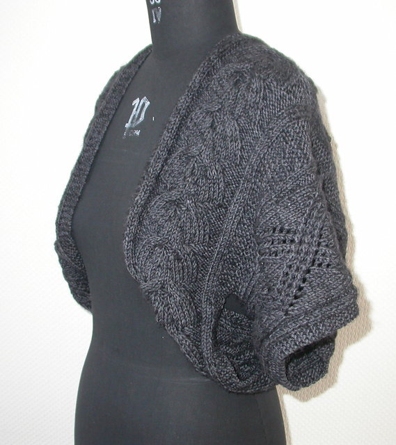 #46 Bolero mit Kimonoärmeln