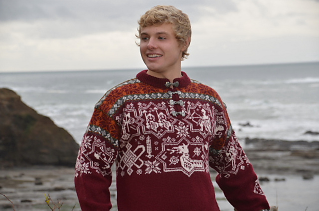 Saint Olav and His Men Pullover