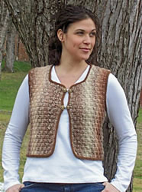 Basketweave Vest