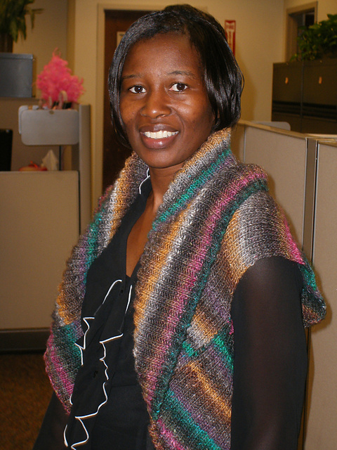 Royal Llama Silk Shrug