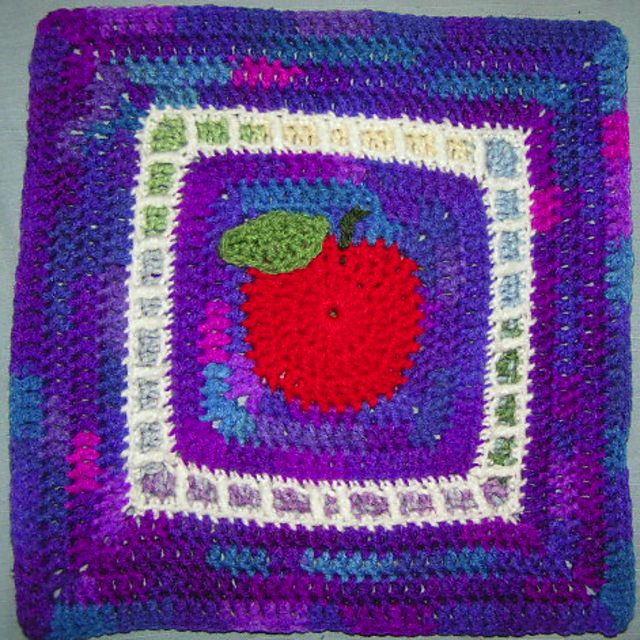 A is For Apple Square